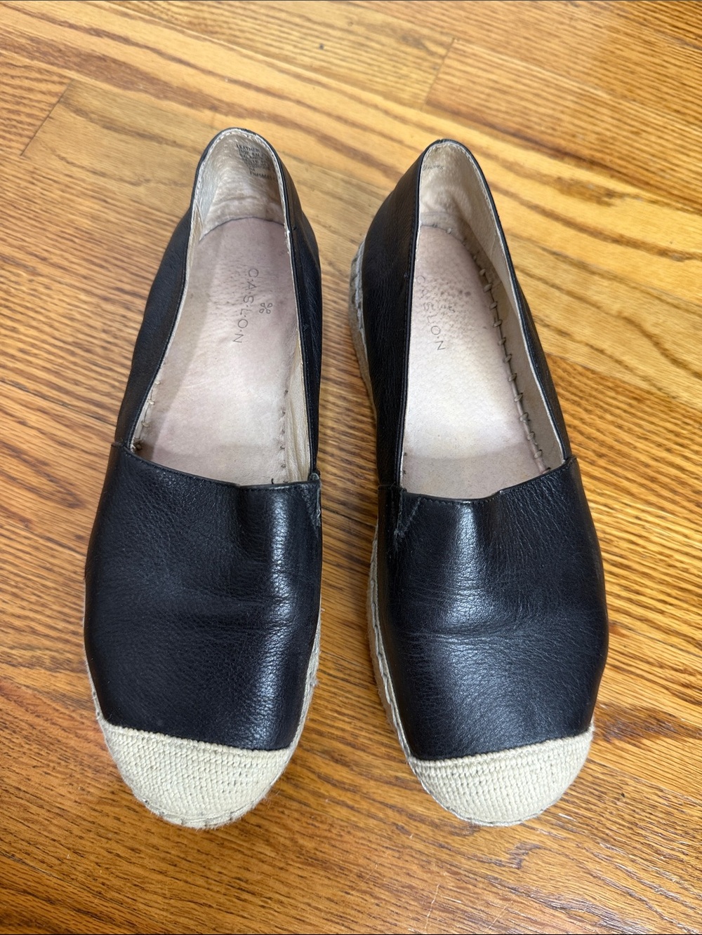 Caslon Black Espadrille Slip-On